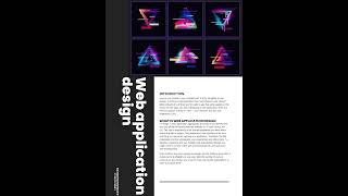 An article about web application design