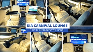 Kia Carnival Convert Into Premium Business Lounge - Autotrade Design Car Lounge Modification