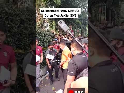 Terungkap !!! Rekonstruksi Ferdy Sambo Duren Tiga