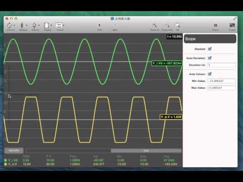 OPA反相放大器 inverting amplifier using opamp