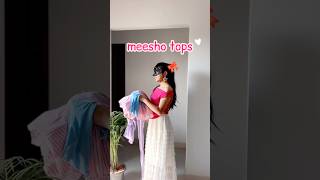 meesho summer tops haul — under ₹399 #fashion #fashionhaul #meeshohaul