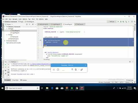 Creating Selenium Ruby Test Automation Framework from Scratch - Part 02 - Page Object Re-Usability