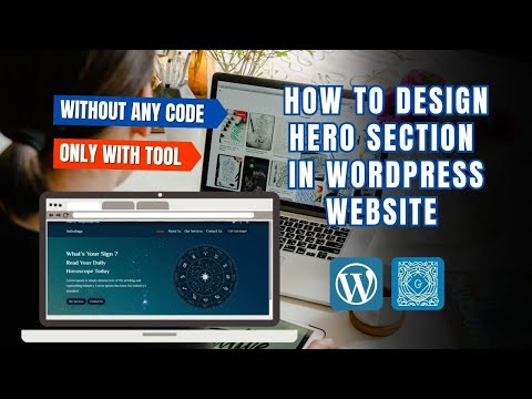 How to Design Hero Section in Wordpress | @TechAnuragSaini | #websitedevelopment #wordpress