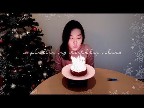 how to enjoy birthdays alone (vlog)