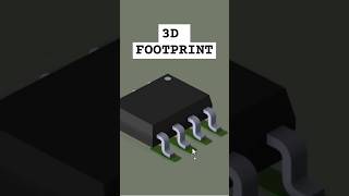 3D Footprint in Allegro PCB Design | PCB Design Course | LtlBiTech #electronics #orcad #pcb #shorts
