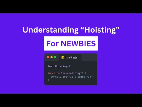 Learn JavaScript Hoisting in 6 Minutes