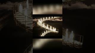 The Stairway That Leads #EndlessStaircase #ParadoxMachine #SurrealArchitecture #CinematicSciFi