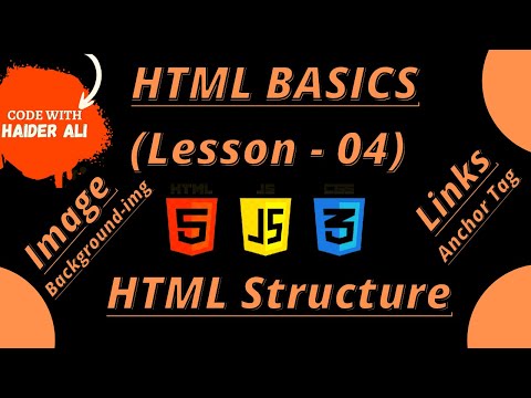 HTML Tutorial For Beginners Background Image | Lesson 04 #htmltutorial #backgroundimage