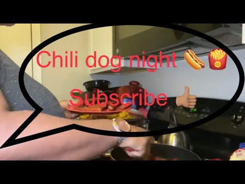 Cook with me| Chili dog’s & fries| Big family of 10
