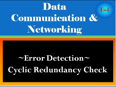 Cyclic Redundancy Check