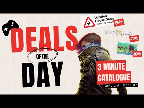 2024.10.16 GAME SALES/DEALS/DISCOUNTS - 3 Minute Catalogue