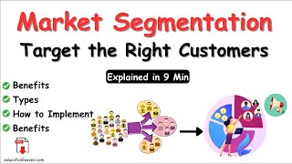 What is Market Segmentation? Definition, Types, Benefits #marketsegmentation