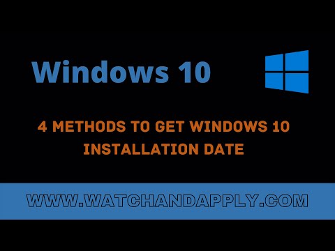 4 Methods to Get Windows 10 Installation Date