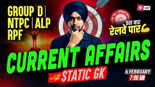 6th February Current Affairs 2026 | Current Affairs Today | Current Affairs For Railway Exam 2026