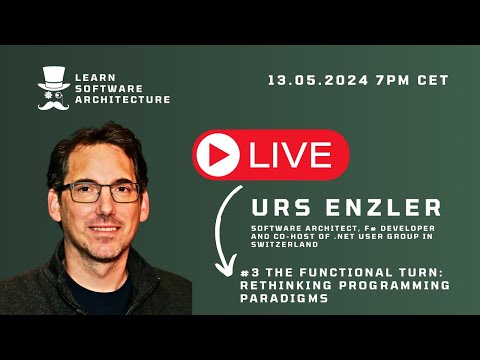 #3 The Functional Turn: Rethinking Programming Paradigms - LIVE interview with Urs Enzler