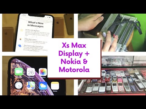iPhone Xs Max Screen Replacement & Vintage Nokia Phones Tour  (Batang 90's cool Phones 😎)