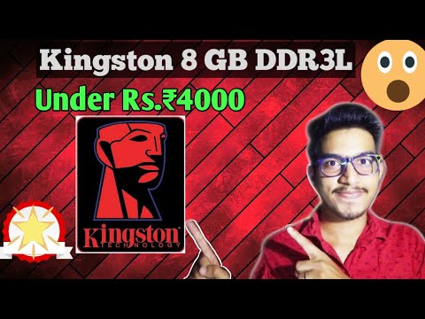 Laptop RAM Upgrade - Kingston 8 GB DDR3L Ram || Unboxing Kingston 8GB PC3L 1600MHZ Ram (KVR16IS118)