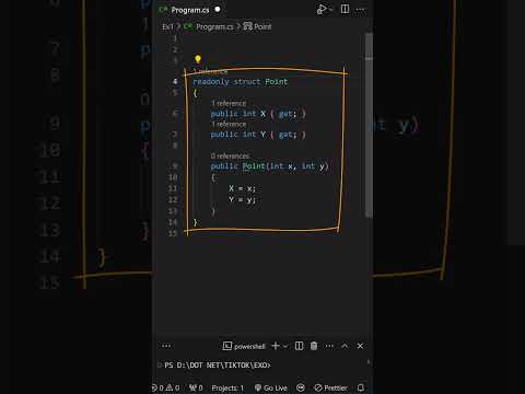 Readonly and immutable types #csharp #csharptips #csharpdotnet #codewithme #csharptutorial