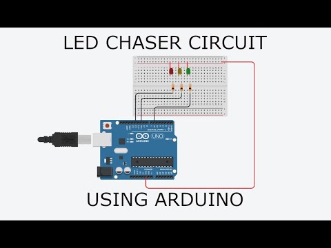 LED Chaser Circuit | Electrical Engineering Circuit