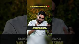 Saurabh sir's struggling days 💯#adda247 #bankingexampreparation #saurabhsir #shortsviral