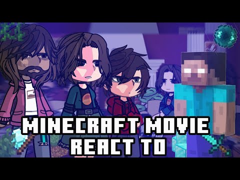 Minecraft movie React to Minecraft game // Herobrine // Notch