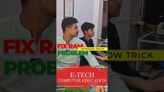 How to fix Ram Problem in Windows | #technicalhacks |#trendingshorts #shortsvideo