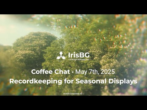 Recordkeeping for Seasonal Displays | May Coffee Chat 2025