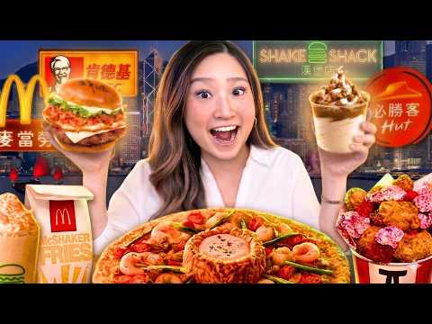 Trying American Fast Food in Hong Kong
