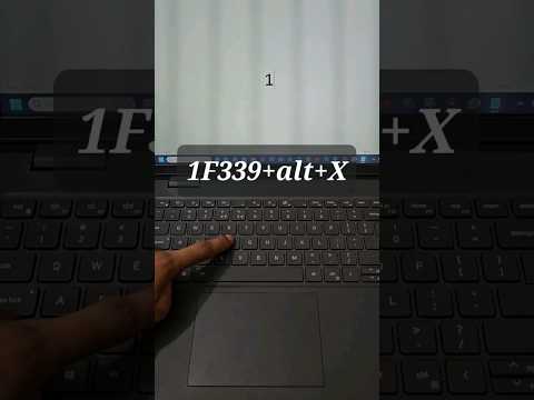 1F339+alt+X use #laptop #short #shortcut #rose #emoji