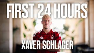 Xaver Schlager's First 24 Hours at Nottingham Forest! 🇦🇹🎬