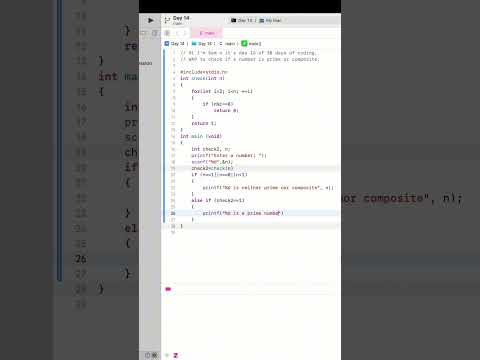 Day 14 of 30 days of coding.