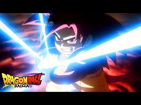 SSJ4 Goku vs Gomah | Final Kamehameha Scene  | DB Daima