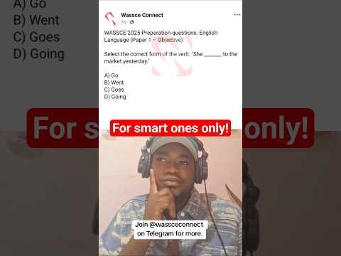 For smart ones only 🤓 #wassceconnect #shorts #prep #english