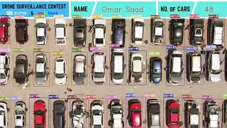 CVZone - Drone Surveillance Contest - Car Detection, Tracking and Counting.