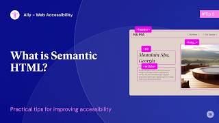 Semantic HTML for accessible web design: Fix your site in minutes