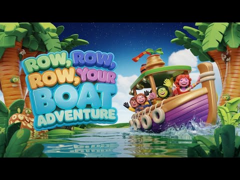 Row, Row, Row Your Boat Adventure | Fun Kids Song with Lyrics | Learn & Sing Along!"