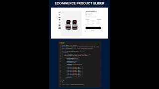 🚀Awesome Ecommerce Product image carousel 🔥using ReactJS   (#Day 33)  #shorts #shortvideo #viral