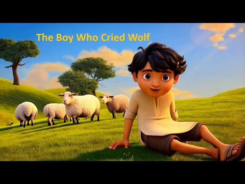 The Boy Who Cried Wolf Story | Moral Story | English Story | Bed Time Story