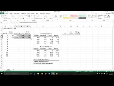 Ch10 Ex17 BishopBudget SimulationModel