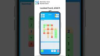 This Math Game Will Outsmart You! | MathWise – Can You Beat It? 🔢🧠 | Maths Puzzle | Suduko #games