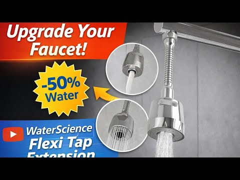 waterscience tap extension for kitchen sink