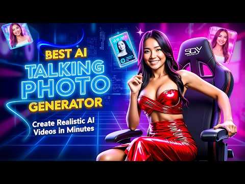 Best AI Talking Photo Generator | Create Realistic AI Videos in Minutes (No Limits!)