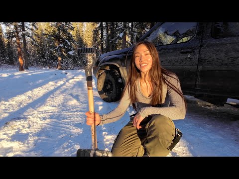 winter camping and spicy soup 