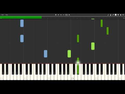 The Big Comfy Couch - Clock Stretch - Piano Tutorial