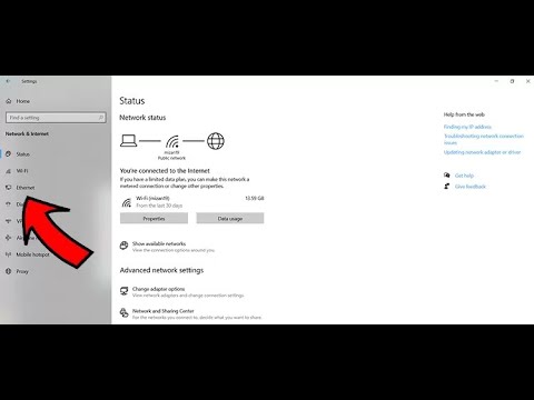 Ethernet Not Working but WiFi Is On
