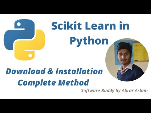 Install Scikit-learn For Data Science in Python on Windows