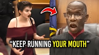 Entitled Diva STUNS The Judge By TAUNTING Him... Judge HUMBLES Her Instantly