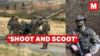 Irish Defence Forces show how to land deadly fire on enemies before escaping