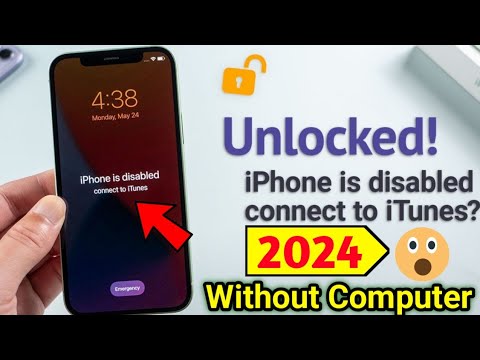 iPhone is Disabled, Connect to iTunes? iphone disabled 5 5S 7 8 11 12 13 14 15 Pro MAX All iphone