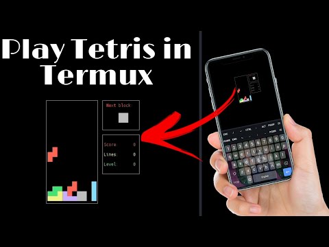 How To Play Games in Termux || Play Tetris in Termux ||